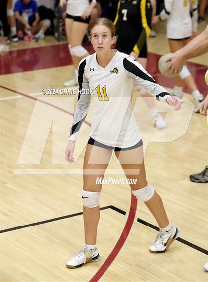 Thumbnail 2 in Safford vs Arizona Lutheran Academy (The Florence VB Invitational) photogallery.