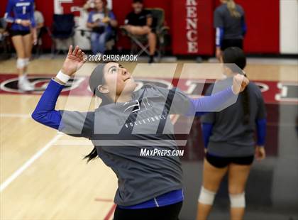 Thumbnail 3 in Safford vs Arizona Lutheran Academy (The Florence VB Invitational) photogallery.