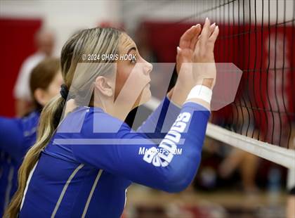 Thumbnail 3 in Safford vs Arizona Lutheran Academy (The Florence VB Invitational) photogallery.