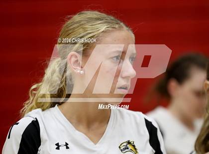 Thumbnail 2 in Safford vs Arizona Lutheran Academy (The Florence VB Invitational) photogallery.