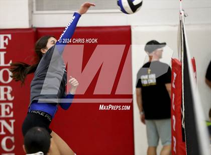 Thumbnail 2 in Safford vs Arizona Lutheran Academy (The Florence VB Invitational) photogallery.