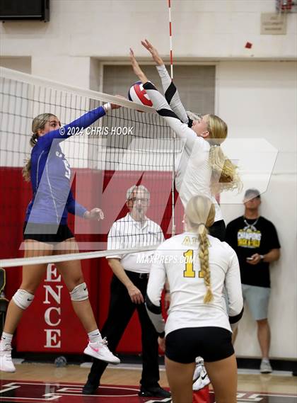 Thumbnail 1 in Safford vs Arizona Lutheran Academy (The Florence VB Invitational) photogallery.