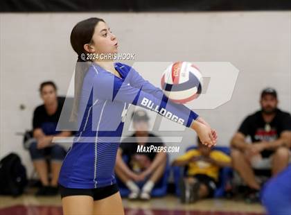 Thumbnail 2 in Safford vs Arizona Lutheran Academy (The Florence VB Invitational) photogallery.