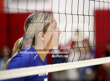 Thumbnail 2 in Safford vs Arizona Lutheran Academy (The Florence VB Invitational) photogallery.