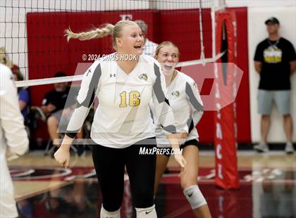 Thumbnail 1 in Safford vs Arizona Lutheran Academy (The Florence VB Invitational) photogallery.