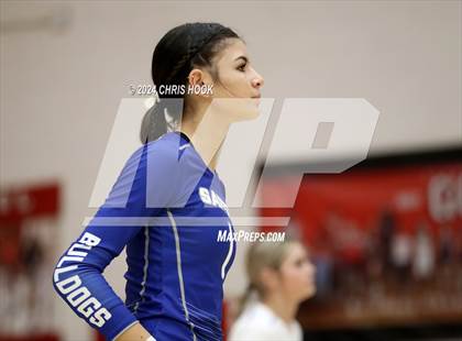 Thumbnail 3 in Safford vs Arizona Lutheran Academy (The Florence VB Invitational) photogallery.
