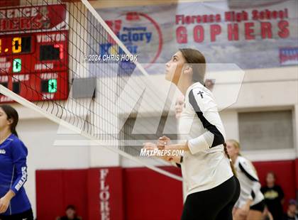 Thumbnail 3 in Safford vs Arizona Lutheran Academy (The Florence VB Invitational) photogallery.