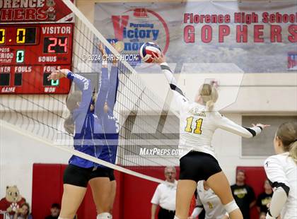 Thumbnail 1 in Safford vs Arizona Lutheran Academy (The Florence VB Invitational) photogallery.