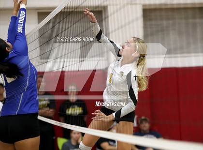 Thumbnail 1 in Safford vs Arizona Lutheran Academy (The Florence VB Invitational) photogallery.