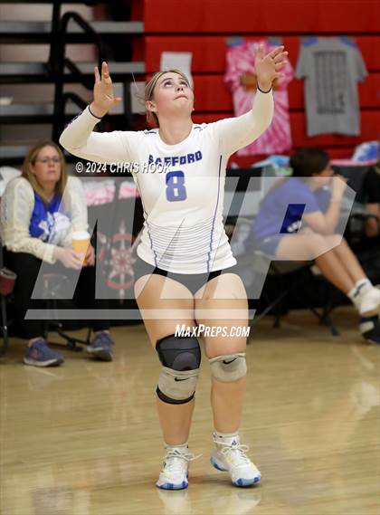 Thumbnail 3 in Safford vs Arizona Lutheran Academy (The Florence VB Invitational) photogallery.