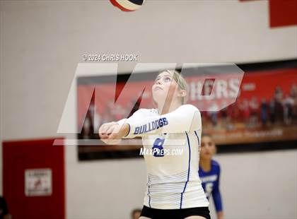 Thumbnail 3 in Safford vs Arizona Lutheran Academy (The Florence VB Invitational) photogallery.