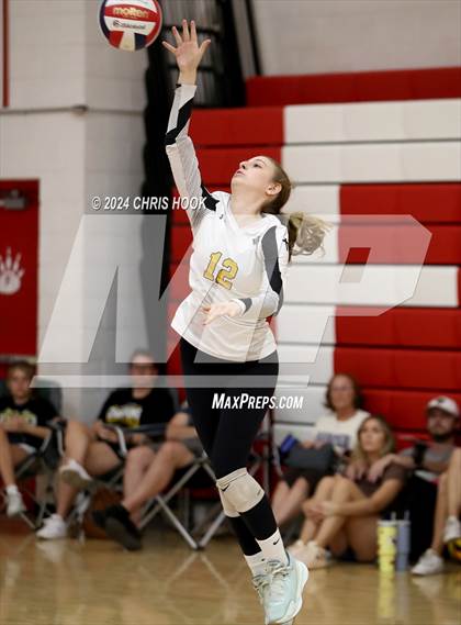 Thumbnail 1 in Safford vs Arizona Lutheran Academy (The Florence VB Invitational) photogallery.