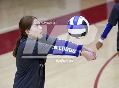 Thumbnail 2 in Safford vs Arizona Lutheran Academy (The Florence VB Invitational) photogallery.