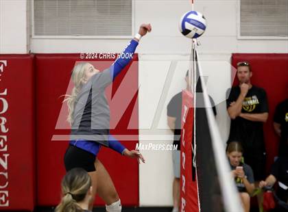 Thumbnail 3 in Safford vs Arizona Lutheran Academy (The Florence VB Invitational) photogallery.