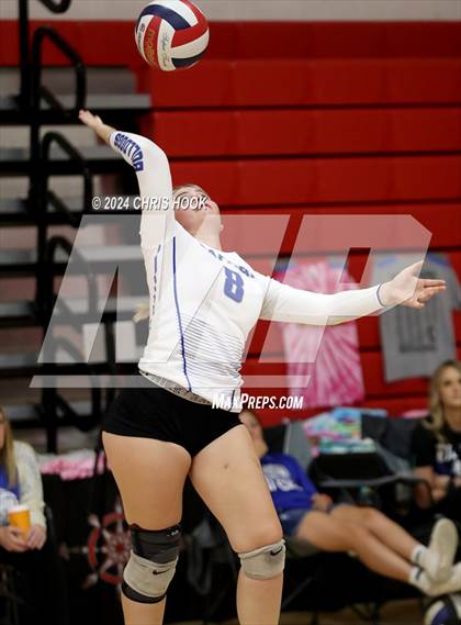 Thumbnail 2 in Safford vs Arizona Lutheran Academy (The Florence VB Invitational) photogallery.