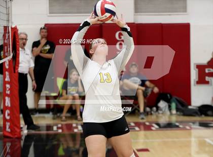 Thumbnail 3 in Safford vs Arizona Lutheran Academy (The Florence VB Invitational) photogallery.