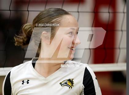Thumbnail 3 in Safford vs Arizona Lutheran Academy (The Florence VB Invitational) photogallery.