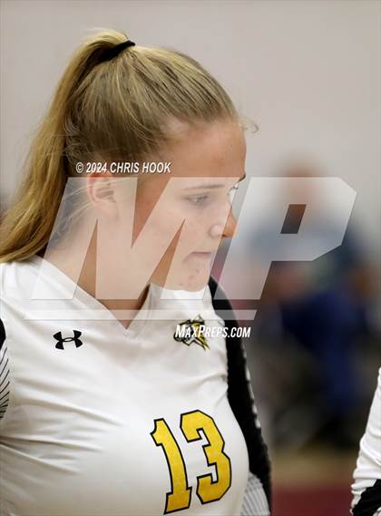 Thumbnail 2 in Safford vs Arizona Lutheran Academy (The Florence VB Invitational) photogallery.