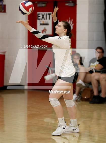 Thumbnail 3 in Safford vs Arizona Lutheran Academy (The Florence VB Invitational) photogallery.