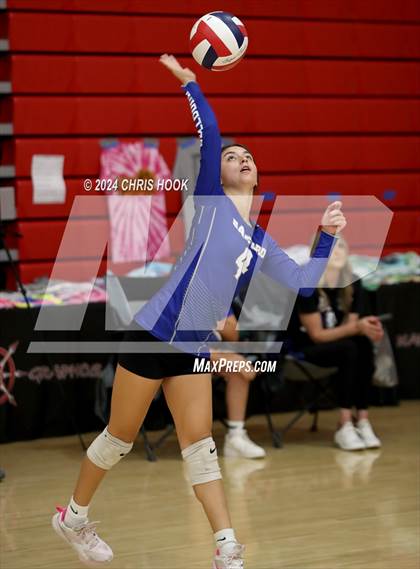 Thumbnail 1 in Safford vs Arizona Lutheran Academy (The Florence VB Invitational) photogallery.