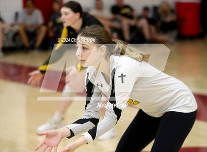 Thumbnail 2 in Safford vs Arizona Lutheran Academy (The Florence VB Invitational) photogallery.
