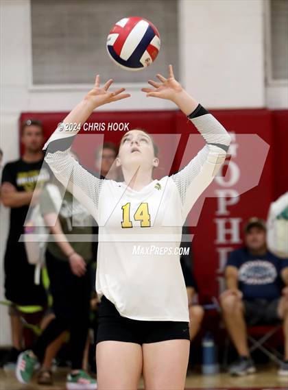 Thumbnail 1 in Safford vs Arizona Lutheran Academy (The Florence VB Invitational) photogallery.