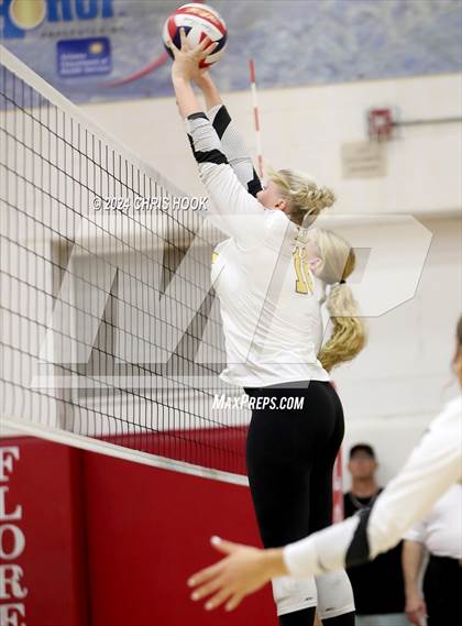 Thumbnail 2 in Safford vs Arizona Lutheran Academy (The Florence VB Invitational) photogallery.