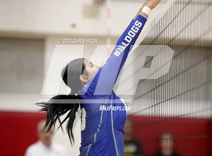 Thumbnail 2 in Safford vs Arizona Lutheran Academy (The Florence VB Invitational) photogallery.