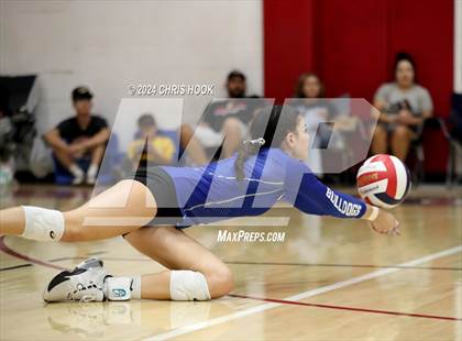 Thumbnail 2 in Safford vs Arizona Lutheran Academy (The Florence VB Invitational) photogallery.