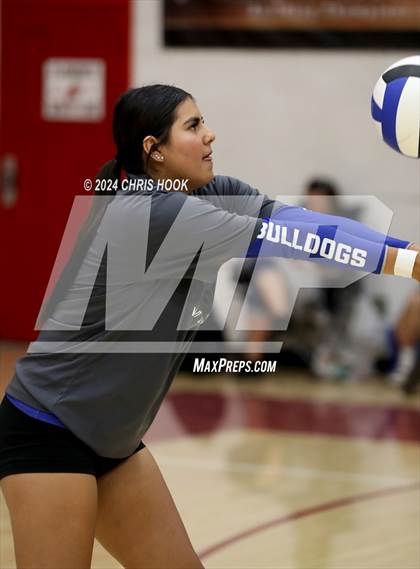 Thumbnail 3 in Safford vs Arizona Lutheran Academy (The Florence VB Invitational) photogallery.