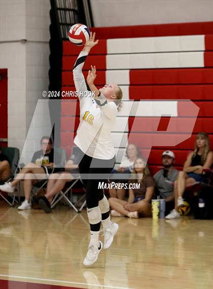 Thumbnail 1 in Safford vs Arizona Lutheran Academy (The Florence VB Invitational) photogallery.