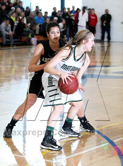Thumbnail 1 in Miramonte vs. Archbishop Mitty (Campolindo/Bentley Shootout) photogallery.