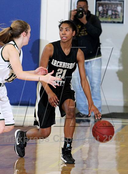 Thumbnail 1 in Miramonte vs. Archbishop Mitty (Campolindo/Bentley Shootout) photogallery.
