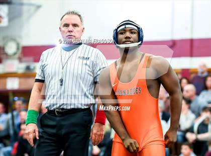 Thumbnail 3 in NJSIAA District 10 Wrestling Tournament photogallery.