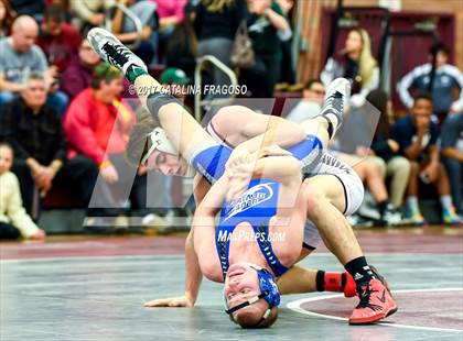 Thumbnail 2 in NJSIAA District 10 Wrestling Tournament photogallery.