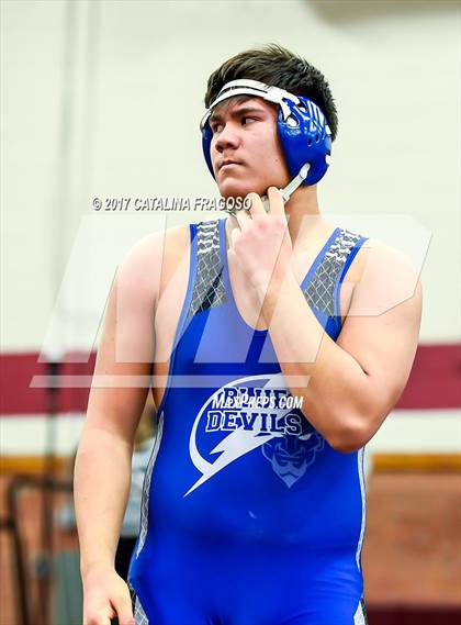 Thumbnail 2 in NJSIAA District 10 Wrestling Tournament photogallery.
