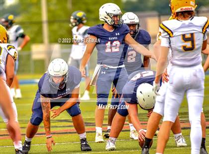 Thumbnail 3 in Olathe East @ Shawnee Mission West (Scrimmage) photogallery.