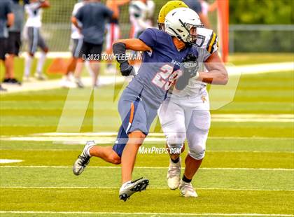 Thumbnail 1 in Olathe East @ Shawnee Mission West (Scrimmage) photogallery.