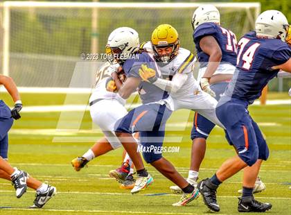 Thumbnail 1 in Olathe East @ Shawnee Mission West (Scrimmage) photogallery.