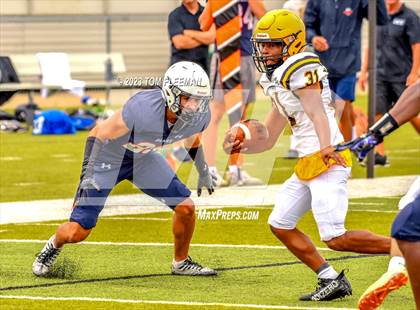 Thumbnail 2 in Olathe East @ Shawnee Mission West (Scrimmage) photogallery.