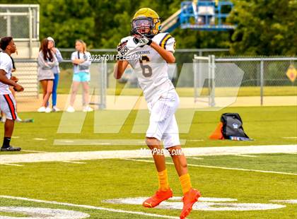 Thumbnail 1 in Olathe East @ Shawnee Mission West (Scrimmage) photogallery.