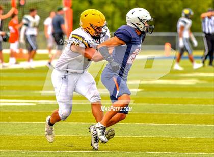 Thumbnail 2 in Olathe East @ Shawnee Mission West (Scrimmage) photogallery.