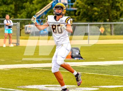 Thumbnail 3 in Olathe East @ Shawnee Mission West (Scrimmage) photogallery.