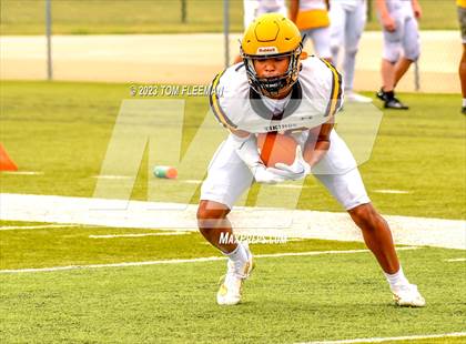 Thumbnail 1 in Olathe East @ Shawnee Mission West (Scrimmage) photogallery.
