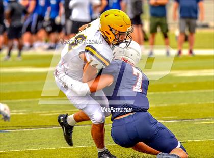 Thumbnail 1 in Olathe East @ Shawnee Mission West (Scrimmage) photogallery.
