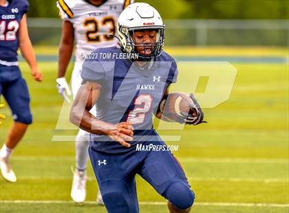Thumbnail 1 in Olathe East @ Shawnee Mission West (Scrimmage) photogallery.