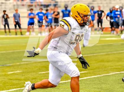 Thumbnail 1 in Olathe East @ Shawnee Mission West (Scrimmage) photogallery.