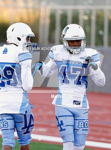 Thumbnail 2 in Los Angeles vs. Hawkins (CIF LACS Division II Playoff) photogallery.