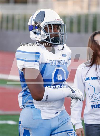 Thumbnail 1 in Los Angeles vs. Hawkins (CIF LACS Division II Playoff) photogallery.