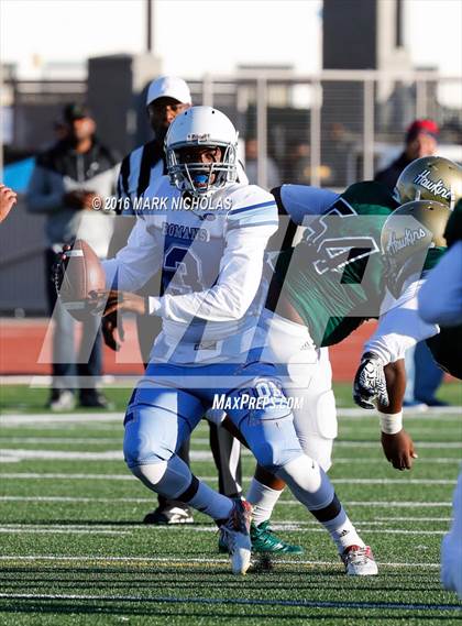 Thumbnail 1 in Los Angeles vs. Hawkins (CIF LACS Division II Playoff) photogallery.